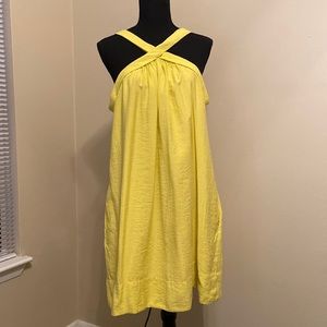 BCBG MAXAZRIA yellow dress